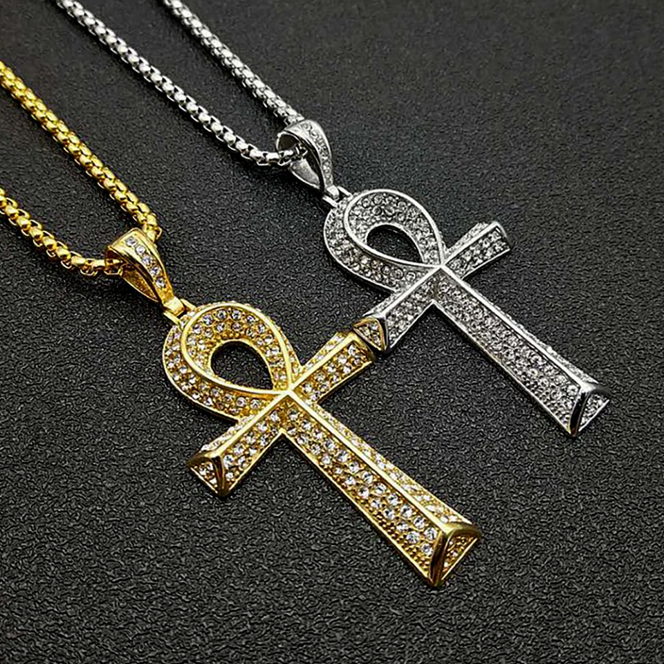 Women Accessories Egypt - Collane con ciondolo croce Ankh in