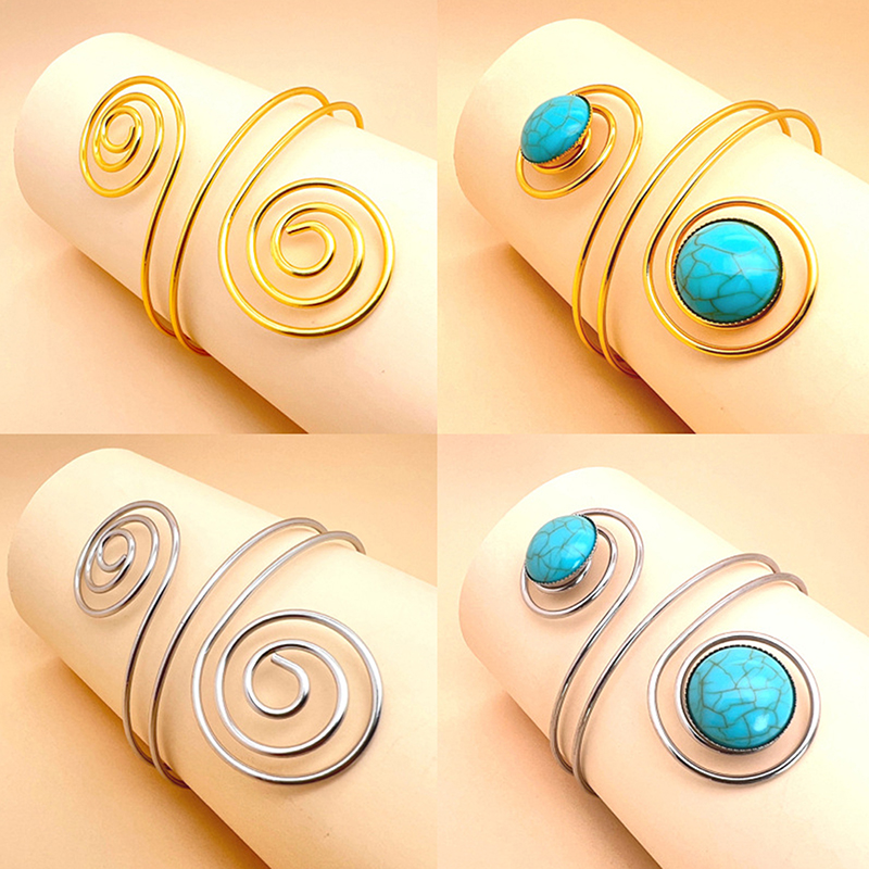 Women Accessories Egypt - Bohemian Egypt Bar Curva Geo Braccio
