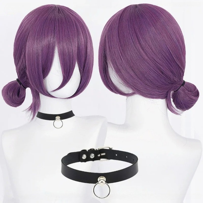 Women'S Accessories List - Parrucche Cosplay Anime Reze 45cm Viola