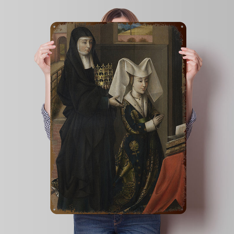 Quadro Religioso con Due Donne - Women Accessories Poster recensione e prezzo