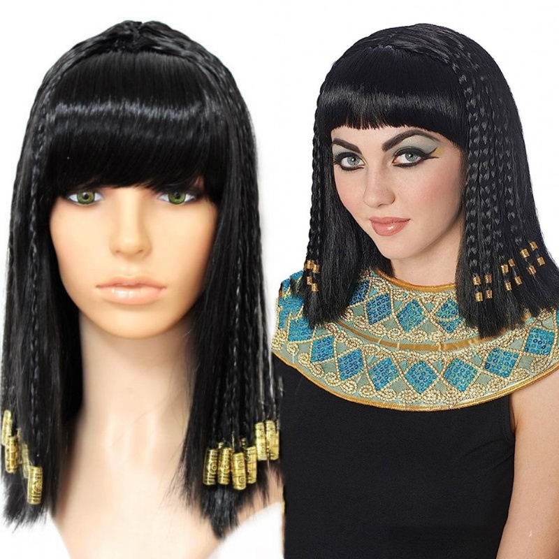 Parrucche Lunghe e Lisce Nere  - Women Accessories Egypt recensione e prezzo