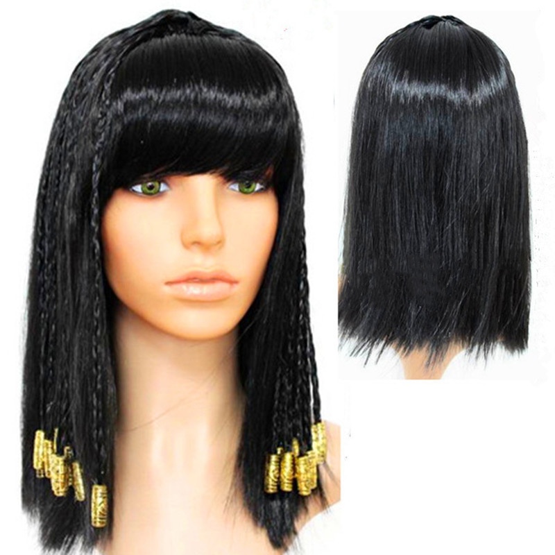 Parrucche Lunghe e Lisce Nere  - Women Accessories Egypt recensione e prezzo