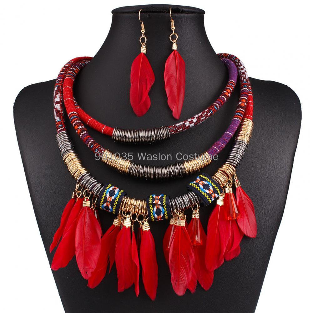 2 pz/set egitto piuma nappa co - Women Accessories Egypt recensione e prezzo