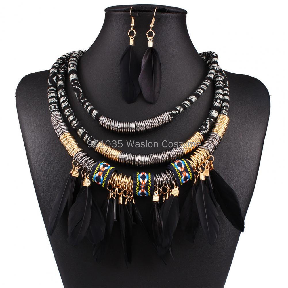 2 pz/set egitto piuma nappa co - Women Accessories Egypt recensione e prezzo