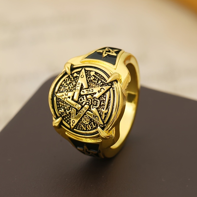 Anello singolo con pentagramma - Women Accessories Egypt recensione e prezzo