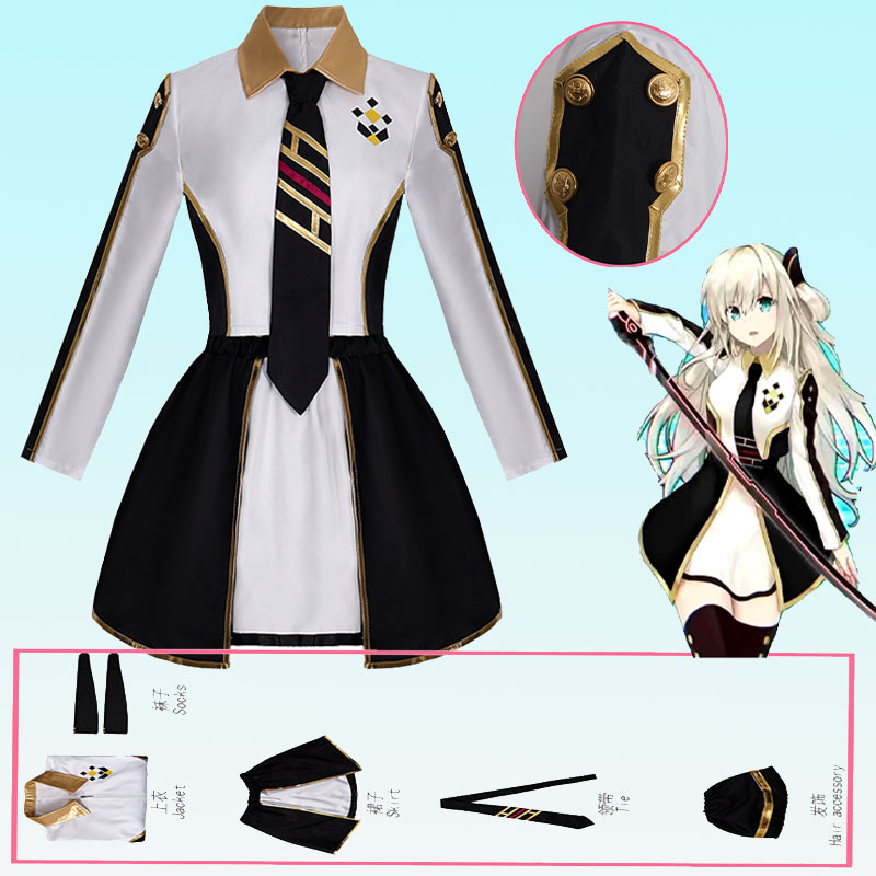 Costume da donna anime Abito c - Women Accessories Set recensione e prezzo