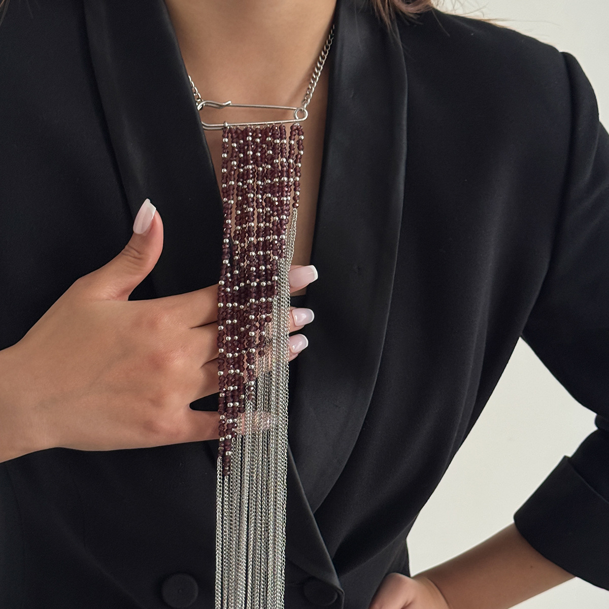 Spilla a catena con nappe colo - Women Accessories Chain recensione e prezzo