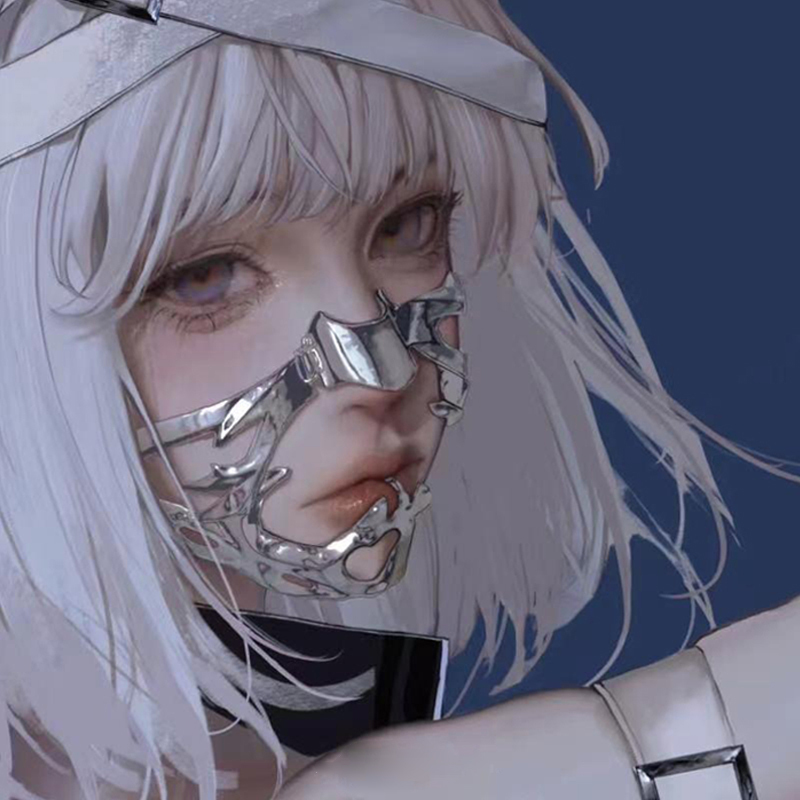 2025 Cyberpunk Visiera Mento M - Women Accessories Chain recensione e prezzo